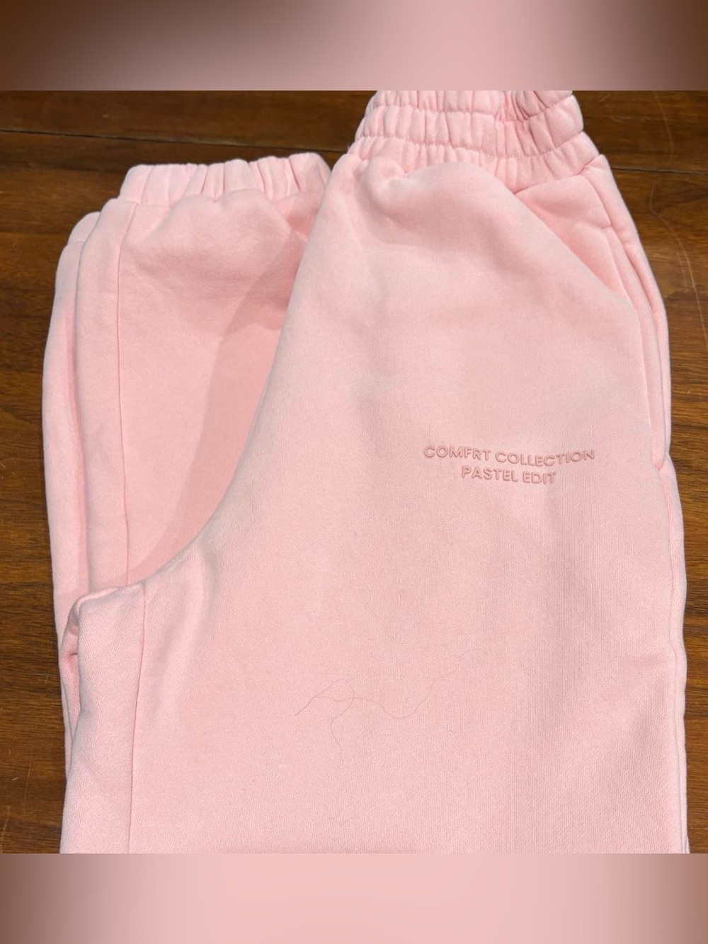 Pastel Pink Comfort Collection Jogger Pants